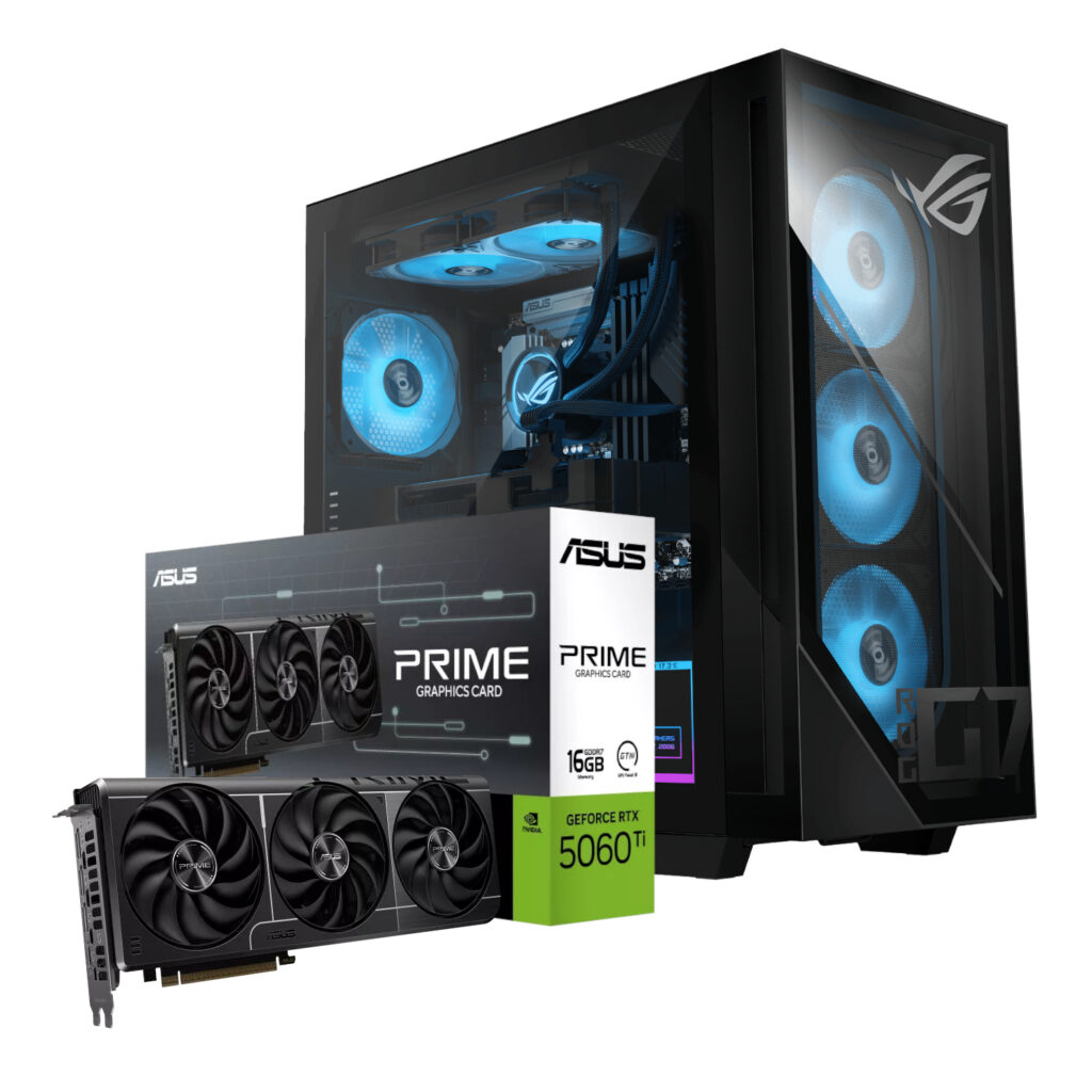 Asus ROG G700 Intel® Core™ Ultra 5 Windows 11 Home PC (RTX 5060 Ti PRIME | 16GB DDR5 | 1TB NVMe)