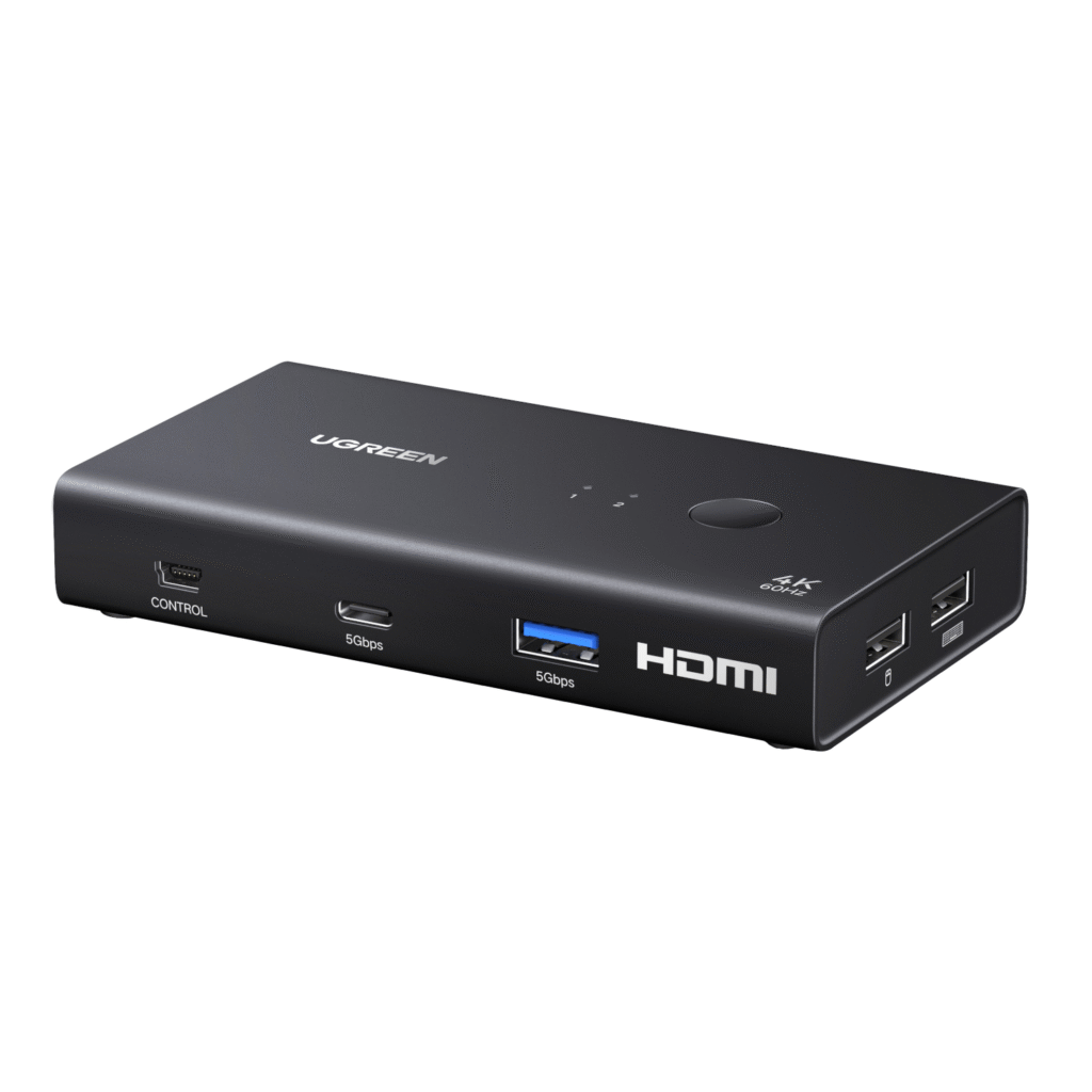 UGreen HDMI 2.0 KVM Switch 2-In-1 Out