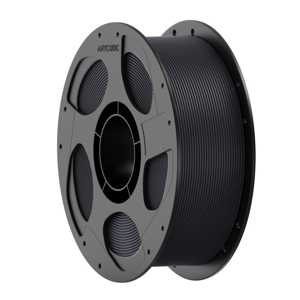 Anycubic PETG-CF Satin Carbon Fiber Filament 1kg – Titanium Grey