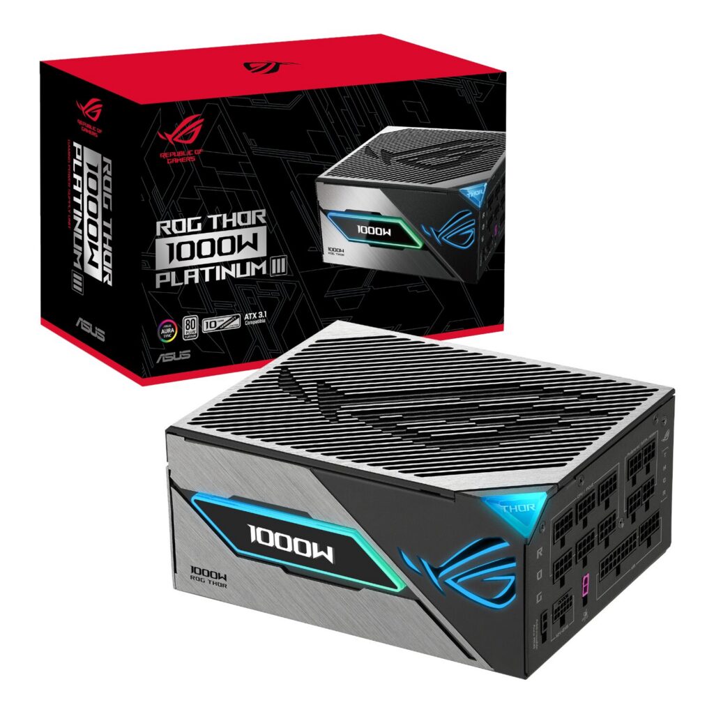 ASUS ROG Thor 1000W Platinum III Modular Power Supply